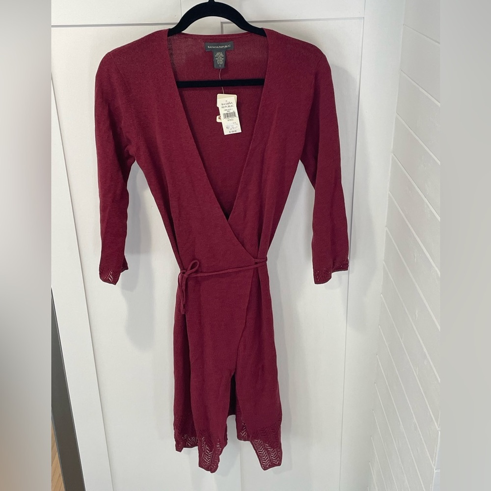 NWT Banana Republic Wrap Dress, Size S